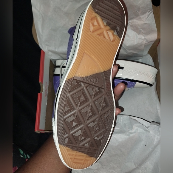 New Violet Chuck 70 Plus High Sneakers - Picture 7 of 10